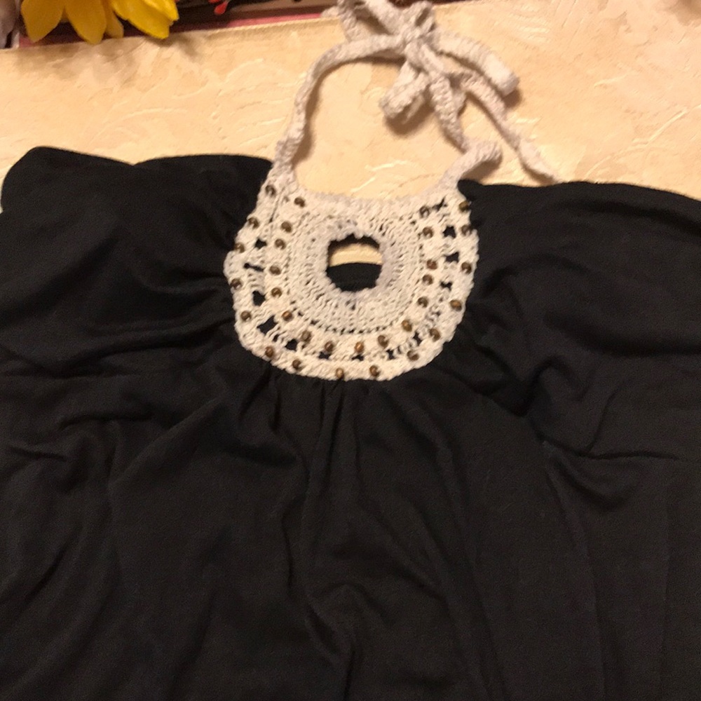 Black Maxi Halter Dress